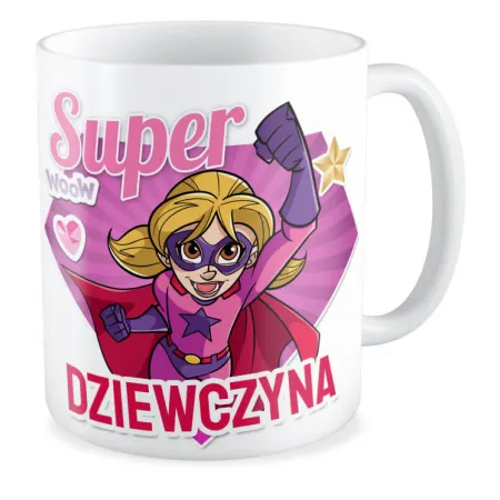 Kubek dla DZIEWCZYNY Super Dziewczyna